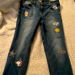 Cute jeans and emoji’s hope you like it!